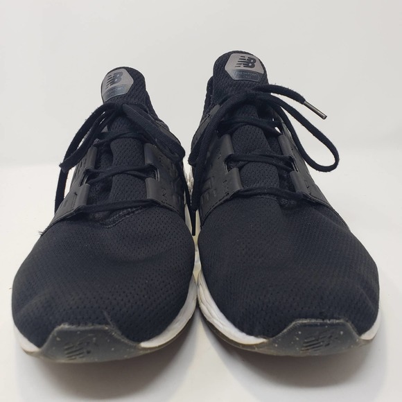 New Balance Mens Fresh Foam Cruz Running Shoes Sneakers Size 14 Black White main image 7